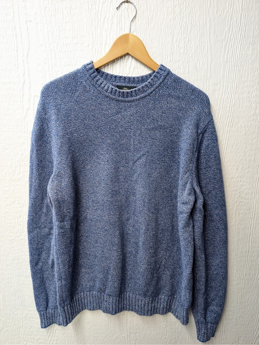 Rodd & Gunn Italian Yarn Australian Wool Knit Blue Sweater Men's Size Medium